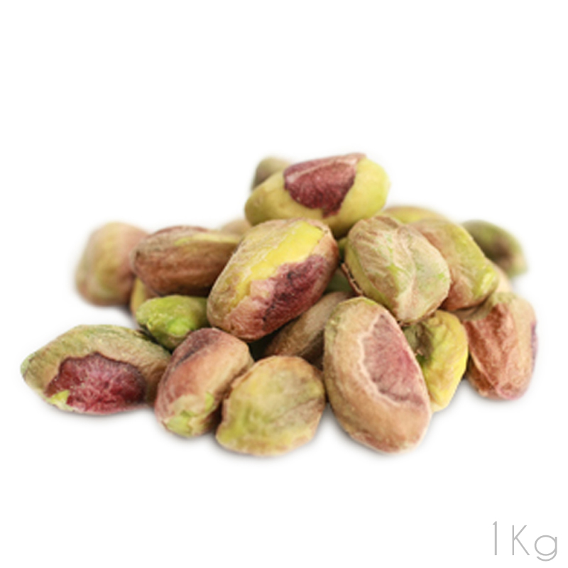 Pistacho crudo mondado c. 15 bolsas x 1 kg.)