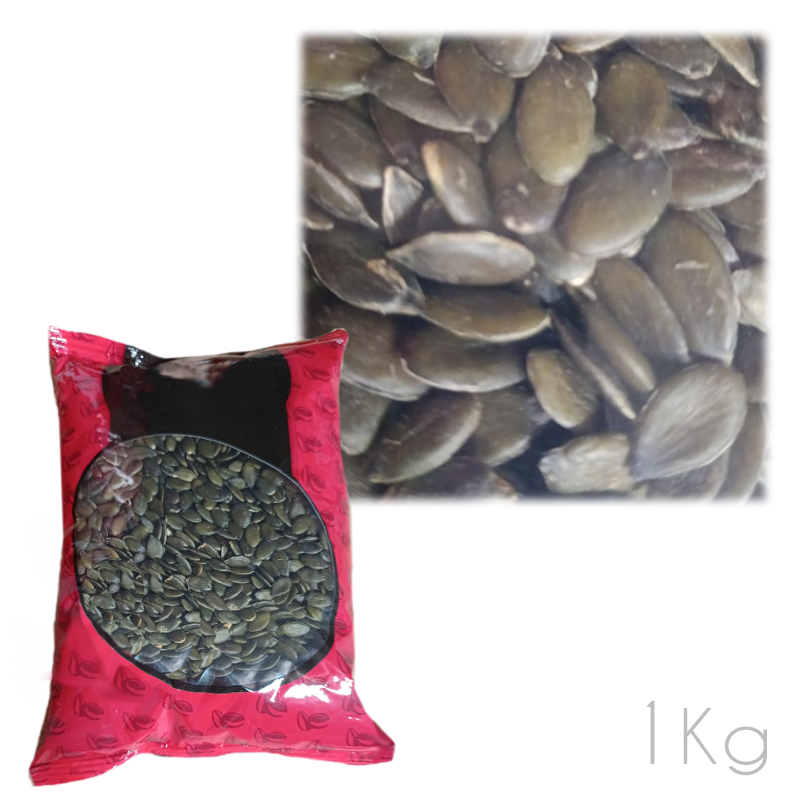 Pipa calabaza verde aa pelada s/tostar (bolsa 1 kg)
