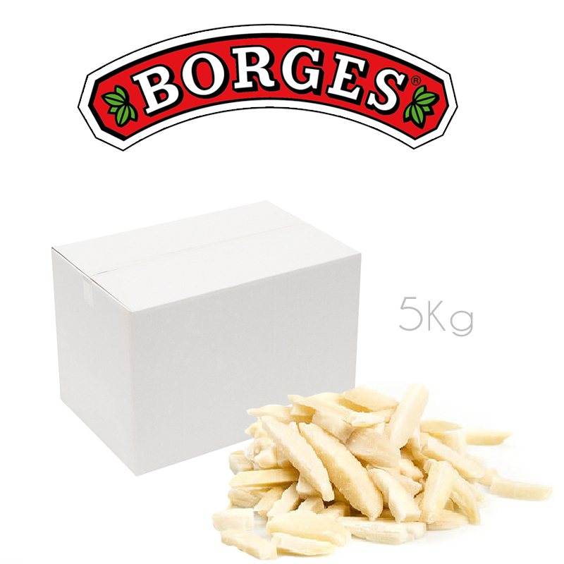 Almendra palitos repelada borges (caja 5 kg.)