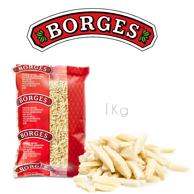 Almendra 1 kg. palitos repelada borges (caja 10 kg.)