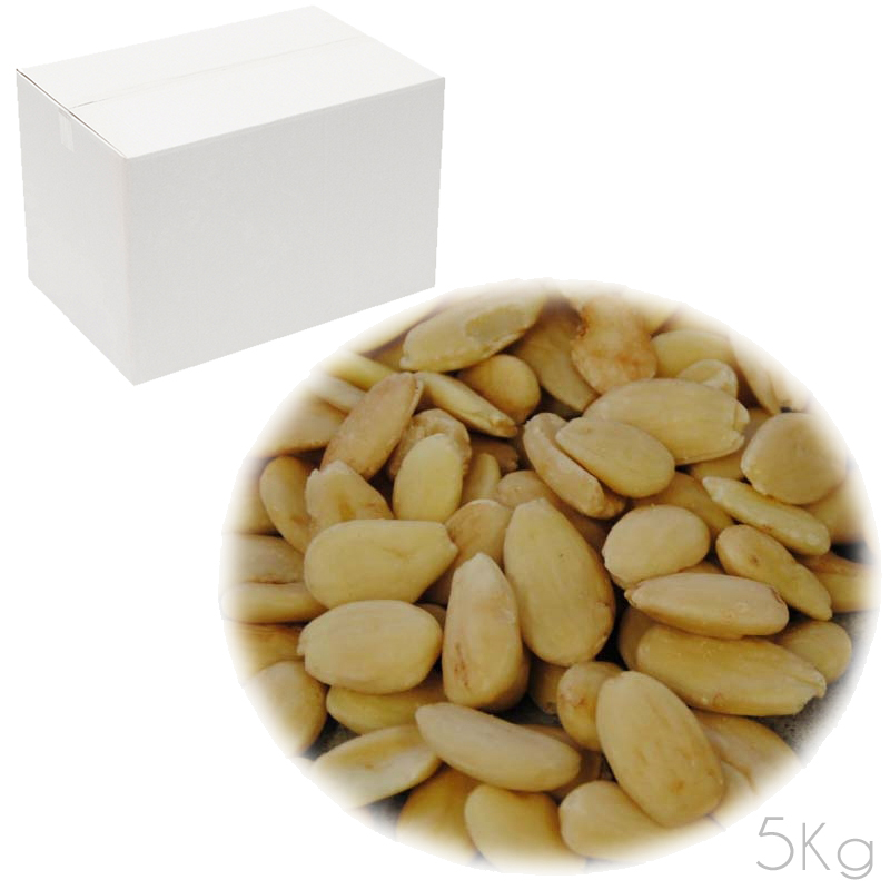 Almendra grano comuna repelada s/14 (caja 5 kg.)