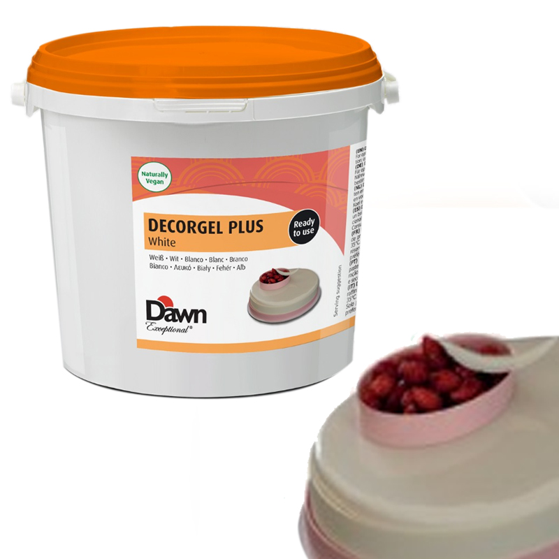 Decorgel plus blanco -gelatina -cubo de 3 k