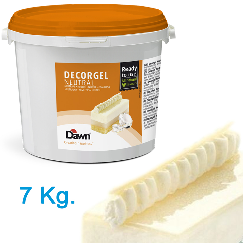 Decorgel neutra - gelatina en frio (cubo 7 kg.)