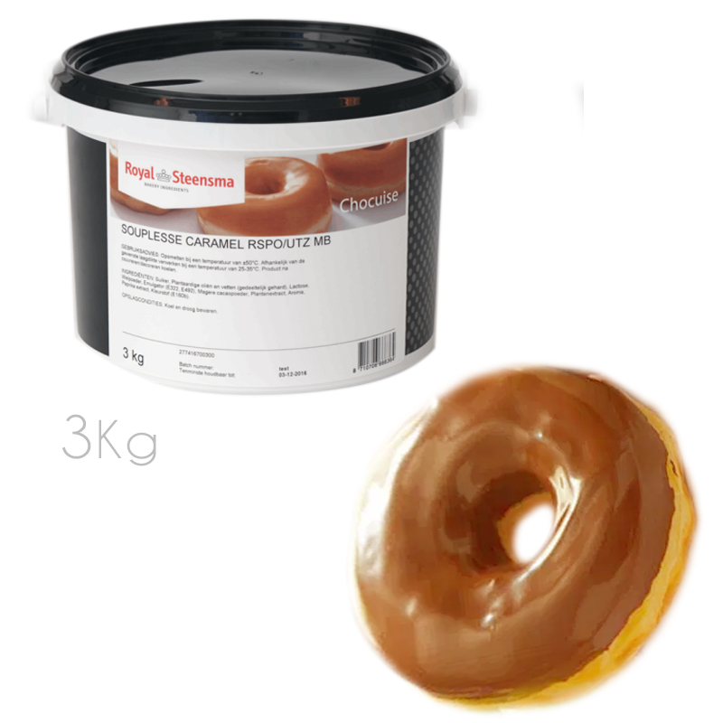 Souplesse caramel flavour rspo sg (cubo 3 kg.)