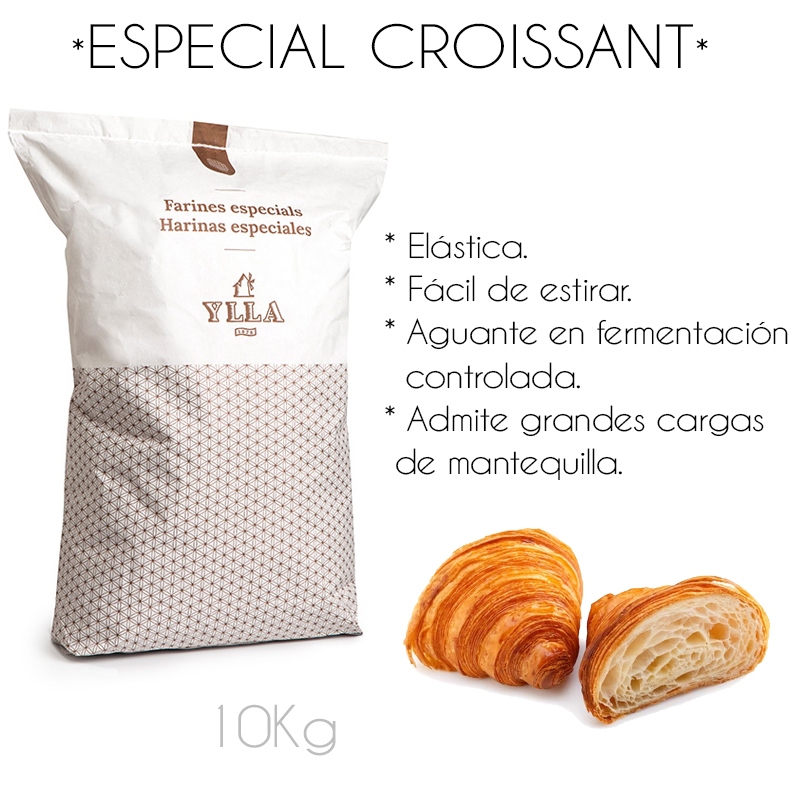 Harina croissant trigo (saco 10 kg.)