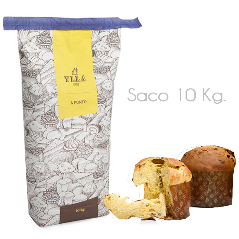 Harina de panettone "apunto" manitova (saco 10 kg.)