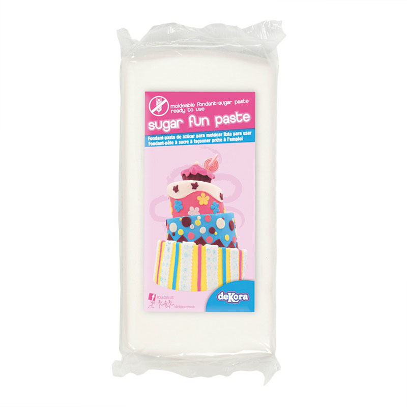 Pasta de azucar moldeable blanca 250 grs. - 424124