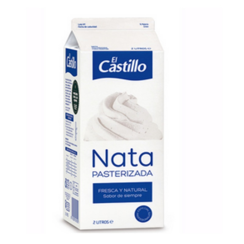 Nata fresca paste. el castillo 35 % m.g. - rex 6x2 l.