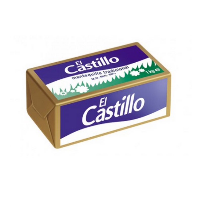 Mantequilla el castillo (caja 10 bloques x 1 kg)