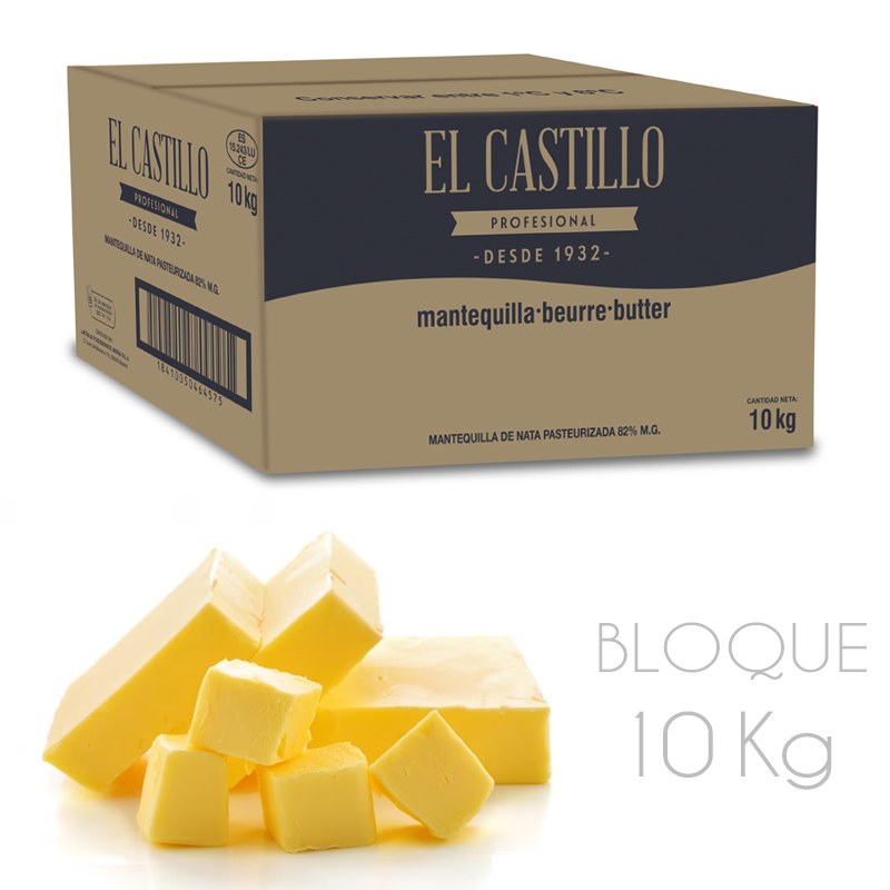Mantequilla (caja 1 bloque x 10 kg) el castillo