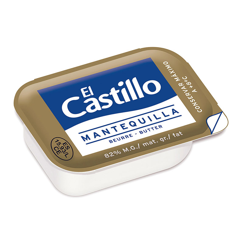 Mantequilla micro tarrinas de 11 gr. (c. 100 und.)