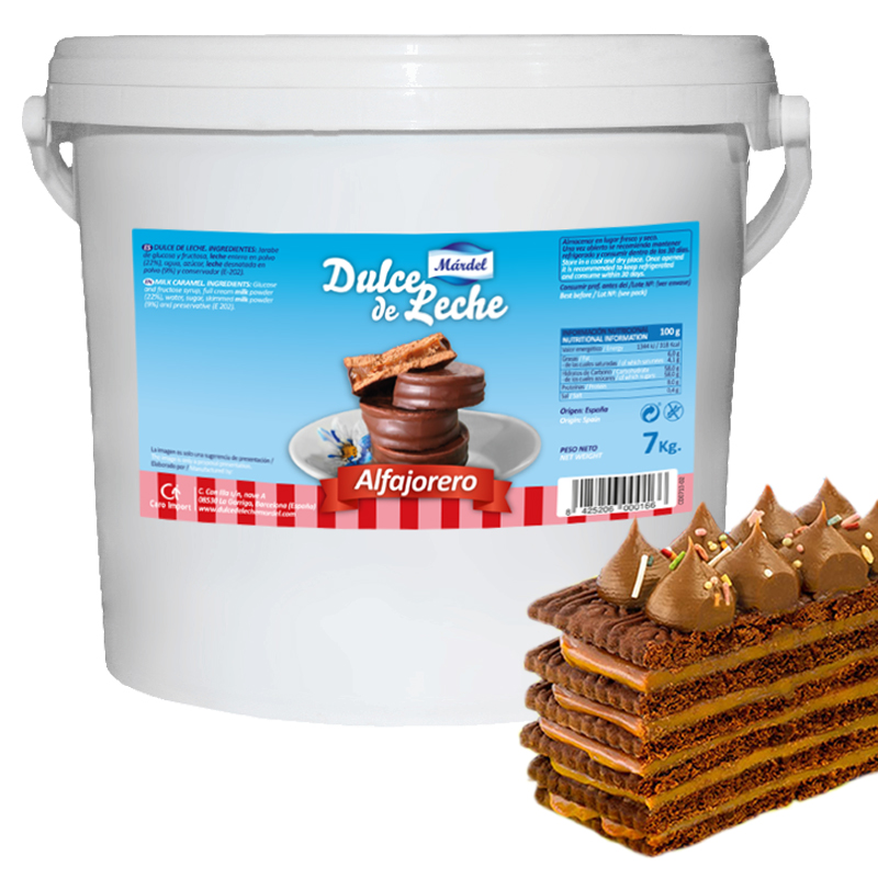 Dulce de leche alfajorero (caja 2 cubos x 7 kg)