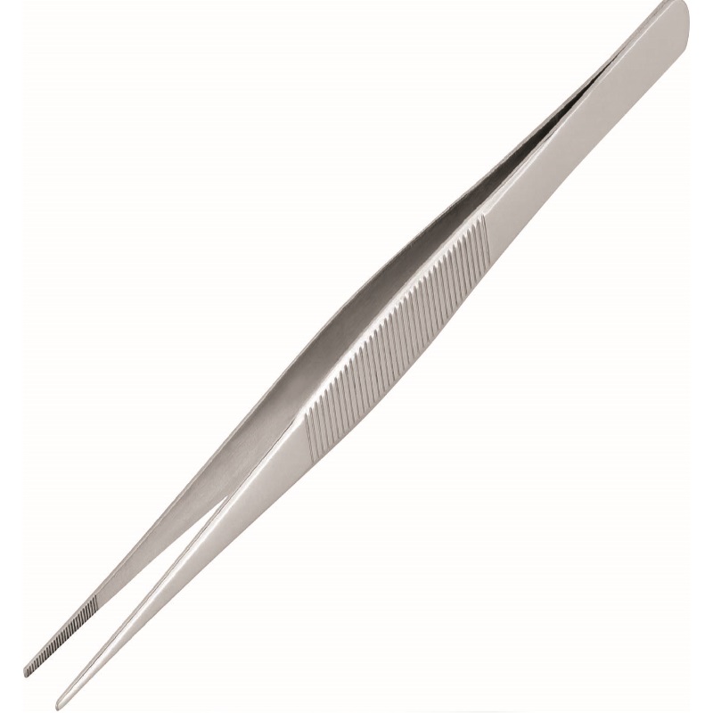 Pinzas inox. rectas 21 cms. - mf01696