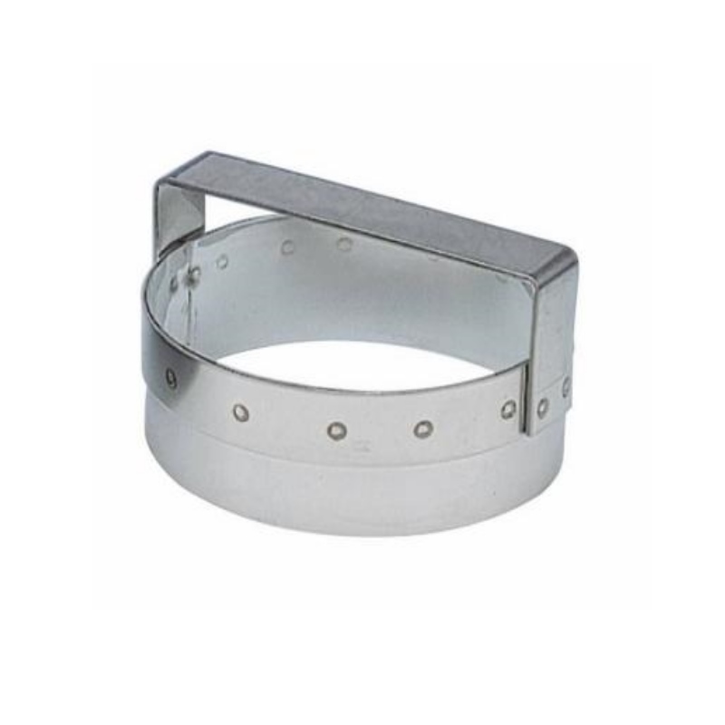 Cortador inox.red.liso con asa 15 cm.- mf02332