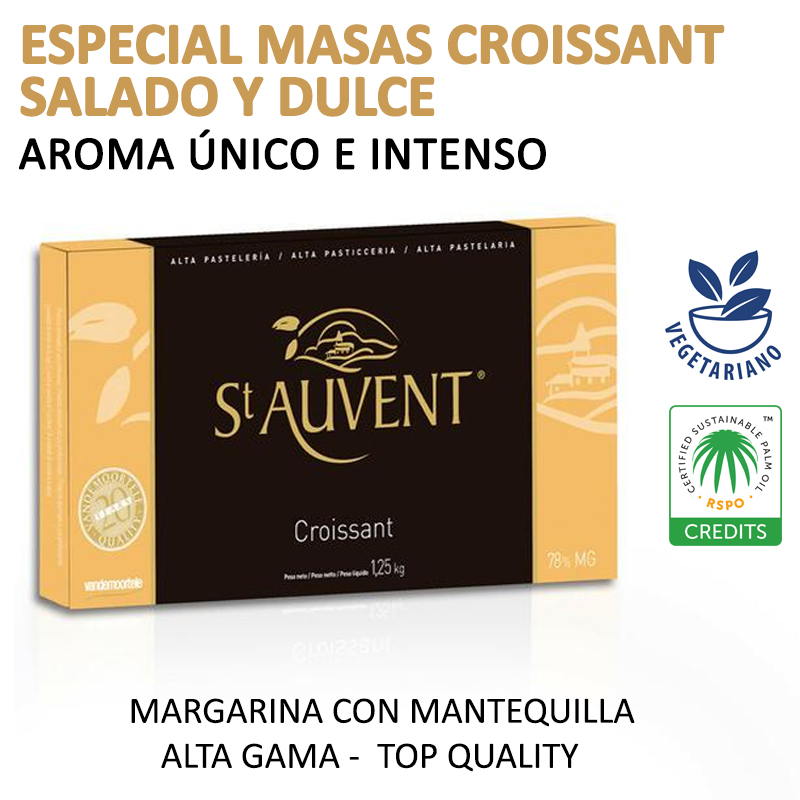Saint-auvent croisant placa c. 10 kg. (8 x 1,250)