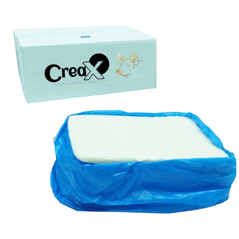 Manteca dura de cerdo creax - (caja 10 kg.)