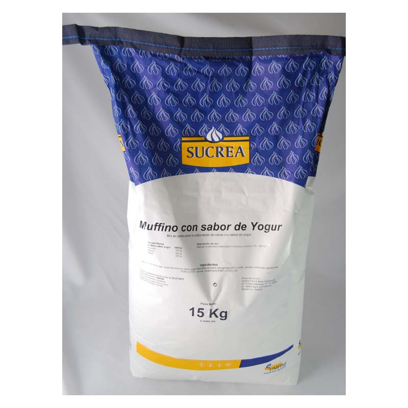 Muffino con sabor yogur (saco 15 kg.)