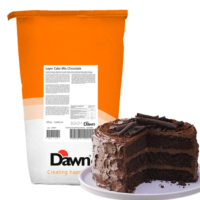 Layer cake chocolate (saco 15 kg.)