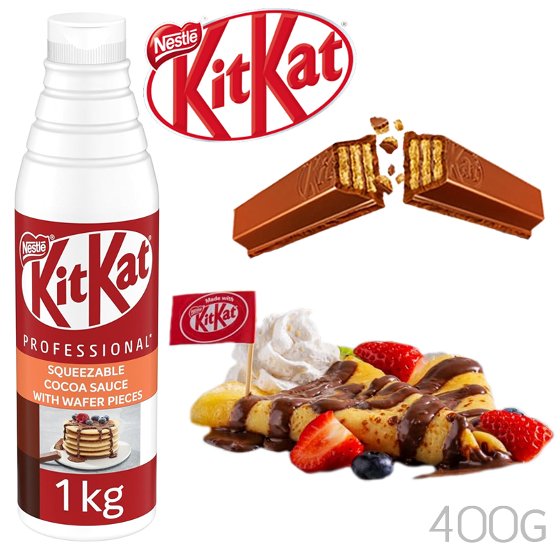 Kit kat salsa topping ( botella 1 kg)