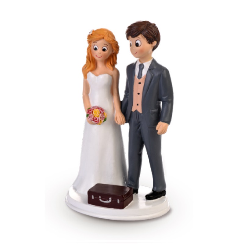 Pareja boda maleta- 28893 - (caja 6 und.)