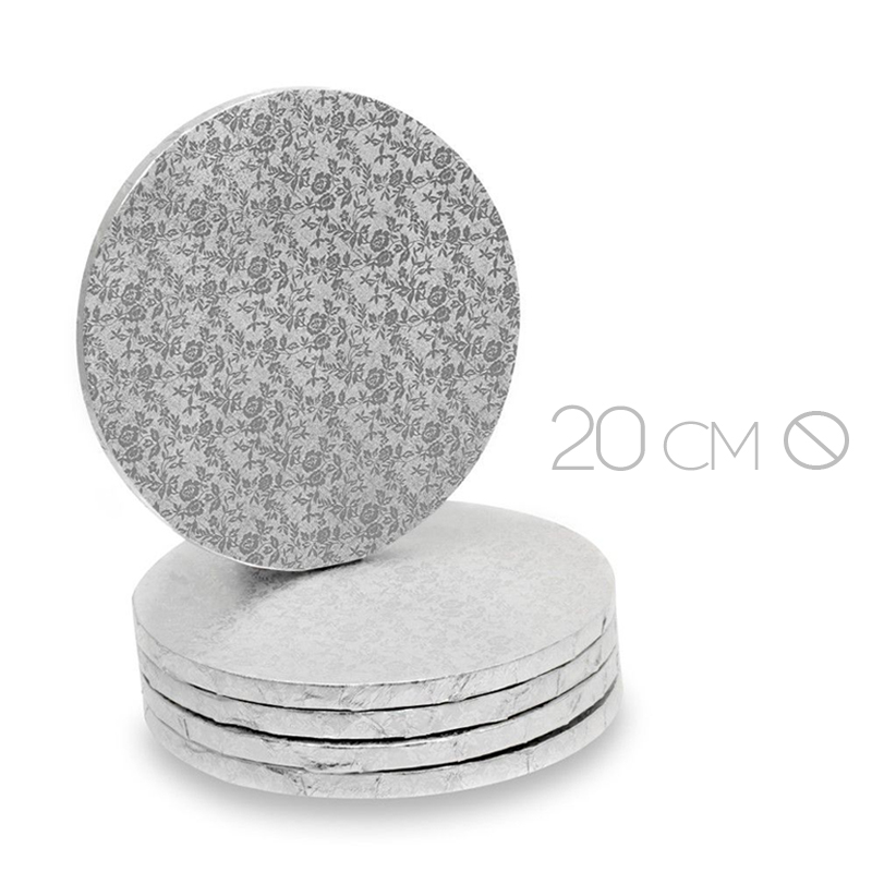Disco carton plata 20x1.2 -modecor 30616h (caja 10 und.)
