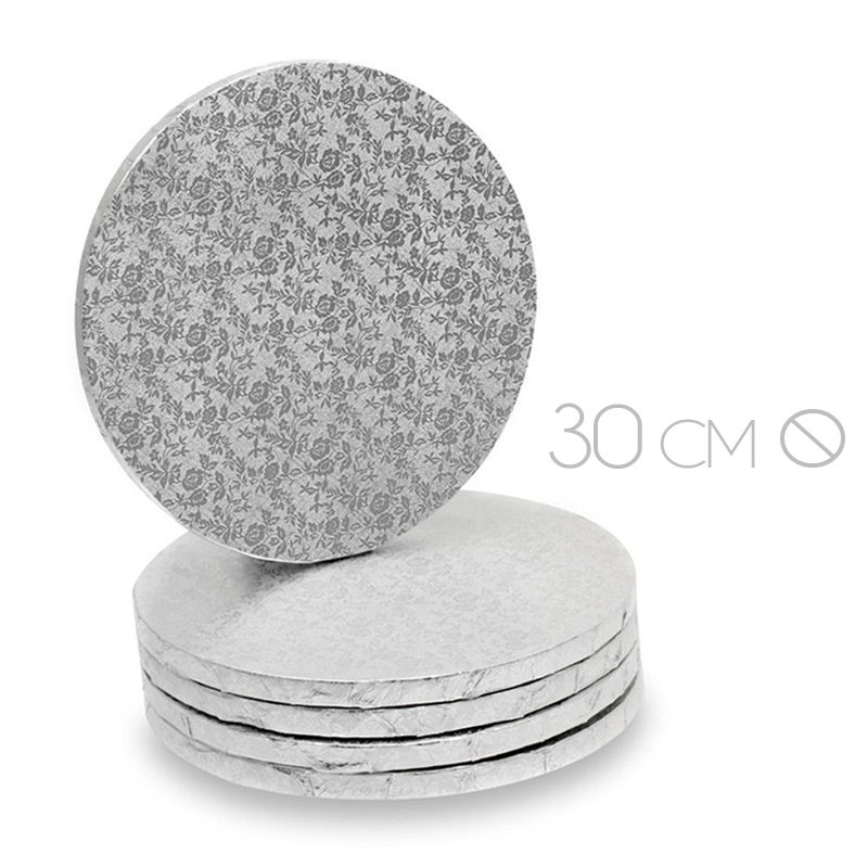 Disco carton plata 30x1.2 -modecor 30618h (caja 10 und.)