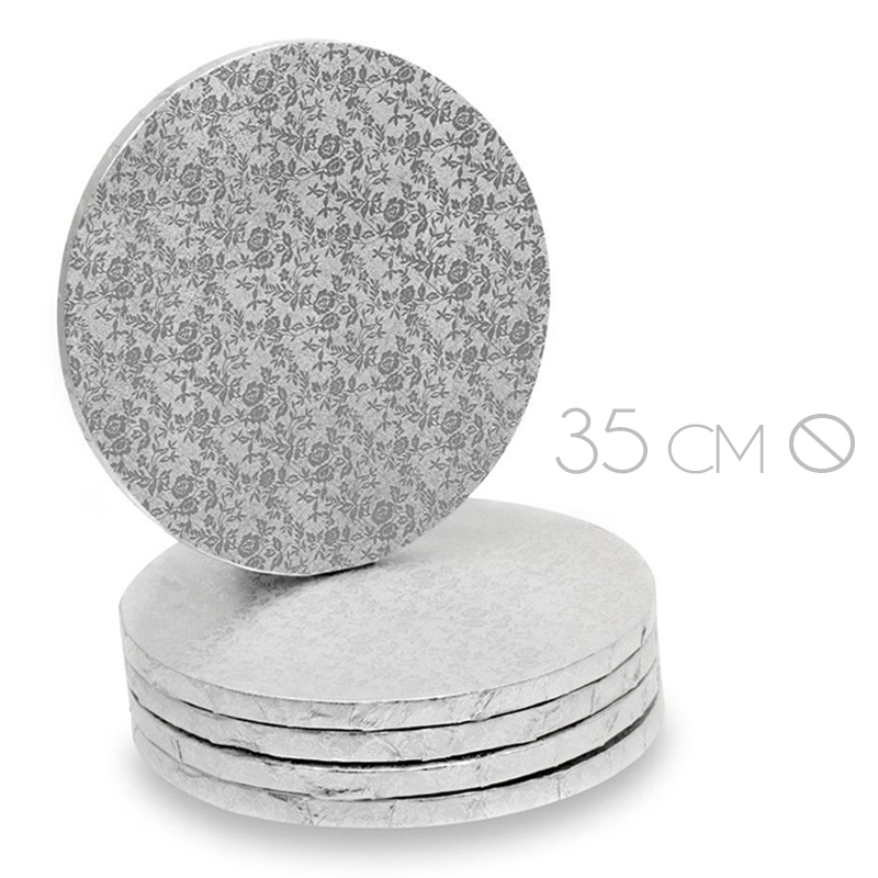 Disco carton plata 35x1.2 - modecor - 30619h (caja 5 und.)
