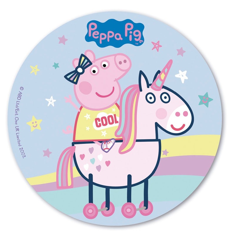Discos oblea peppa pig (caja 6 und.) - 160131