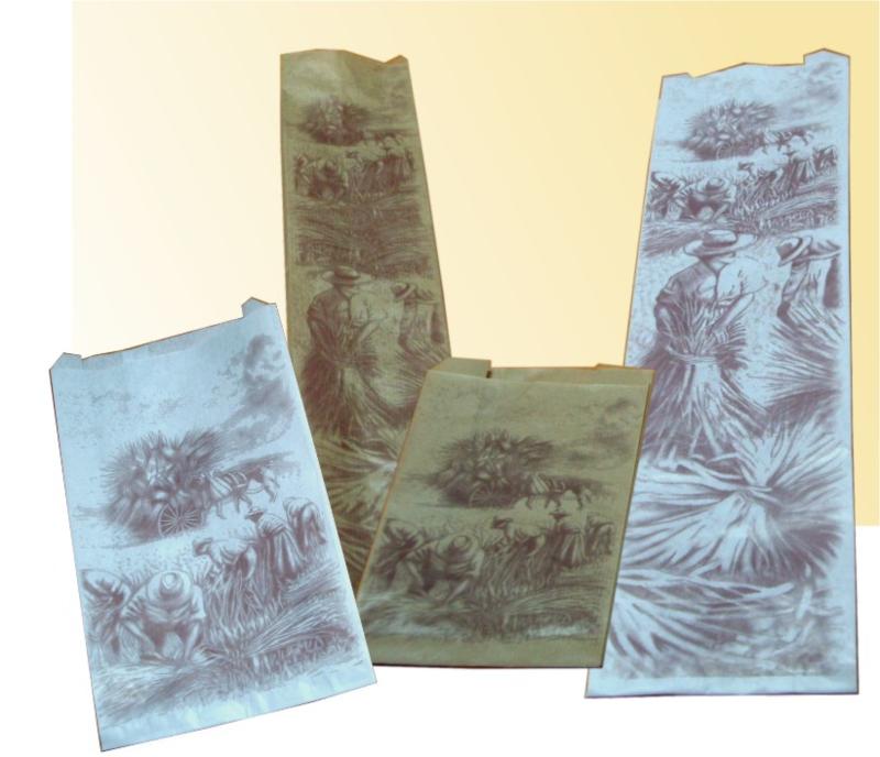 Bolsa papel kraft nº 2 14x7x24-(caja 1 millar)