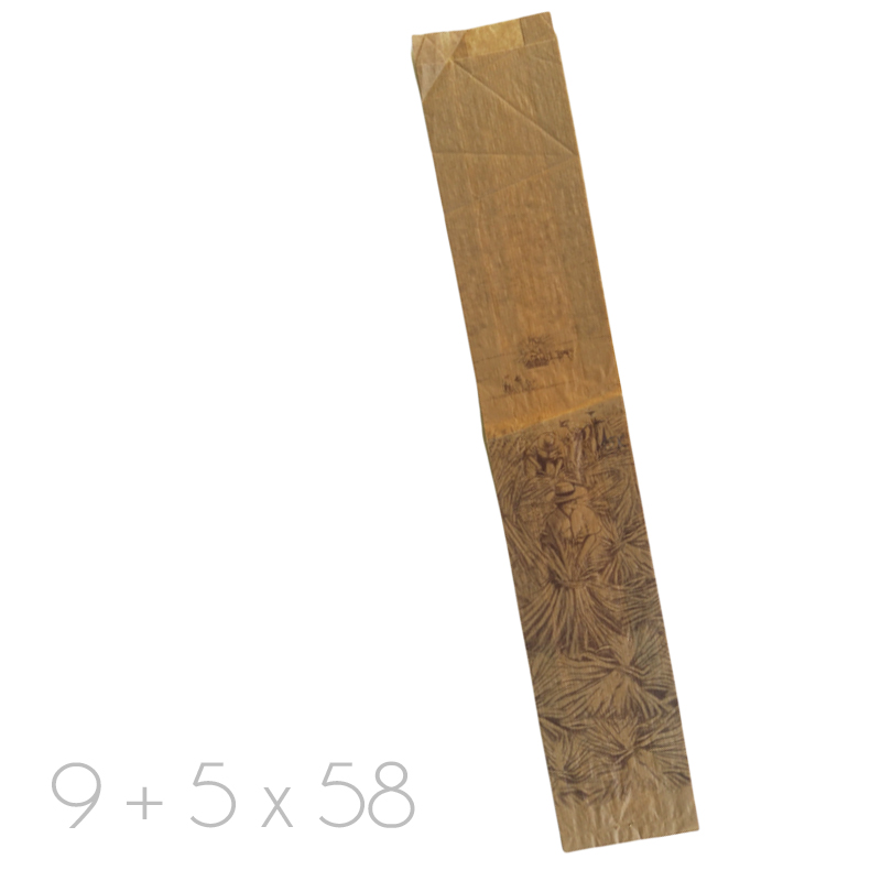 Bolsa papel kraft nº 16 (9+5x58) caja 1000 und.
