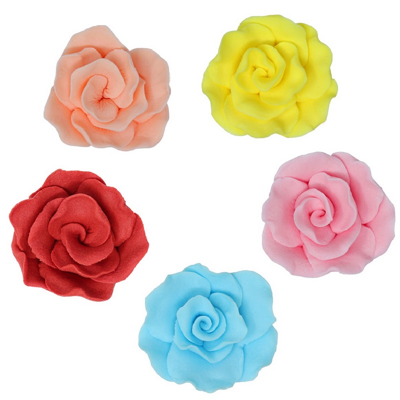 Pme-36 rosas de azucar 40 mm. color surtido fs_sr401