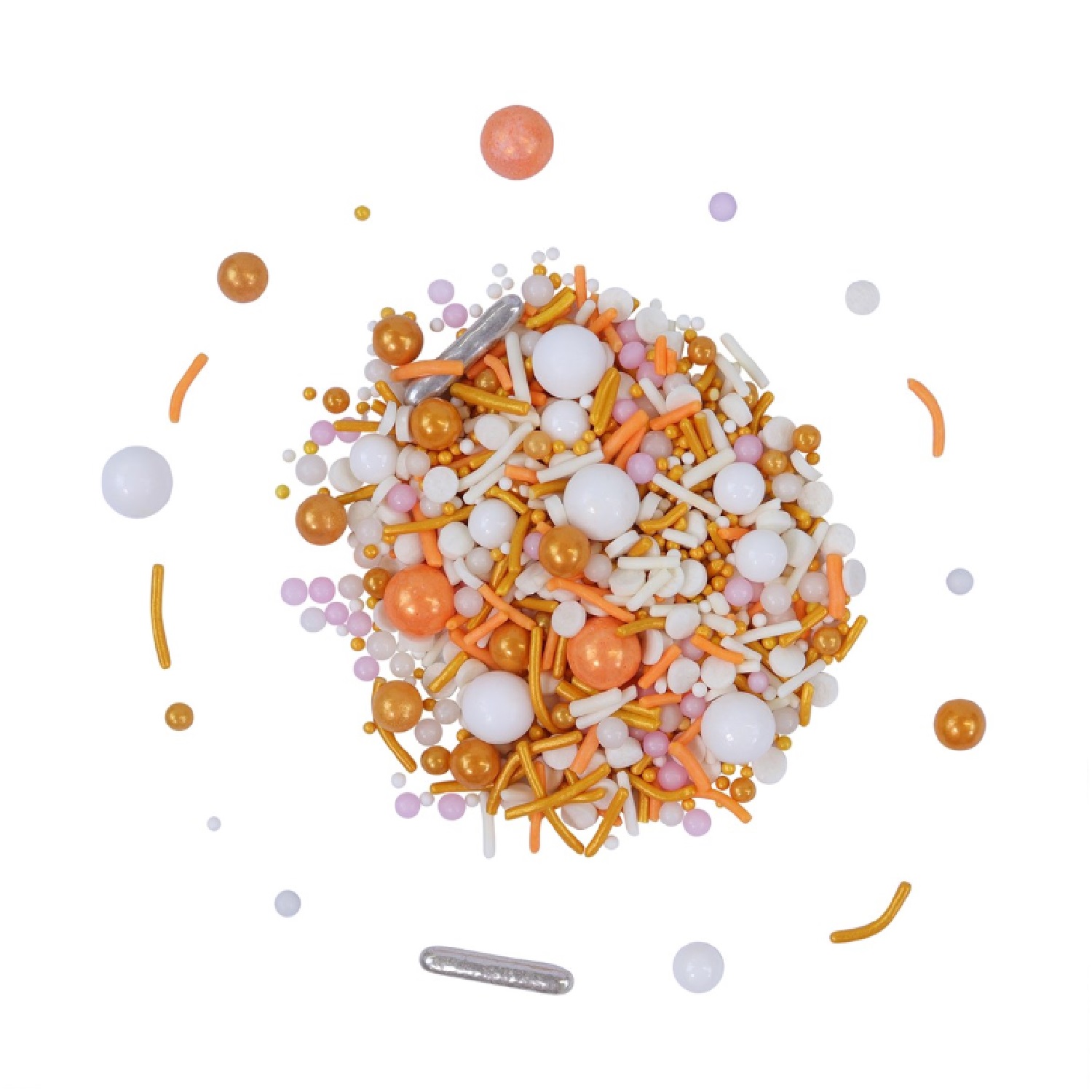 Pme - out the box sprinkle mix xl - oro rosa (250 gr.)