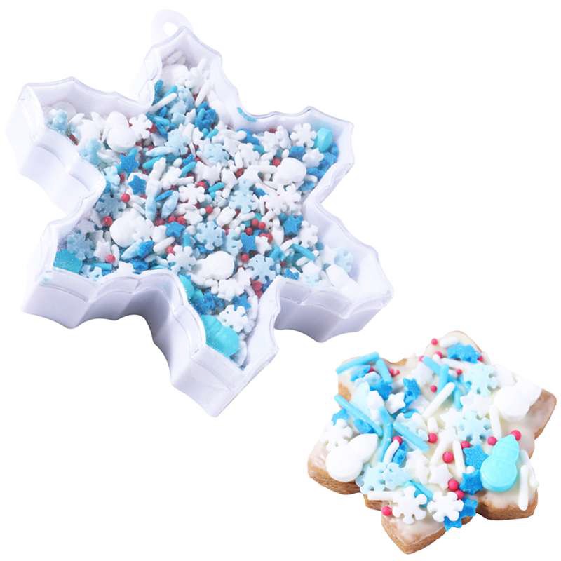 Pme-sprinkles navideños azucar estrella-fiebre helada - (bote 72 gr.)