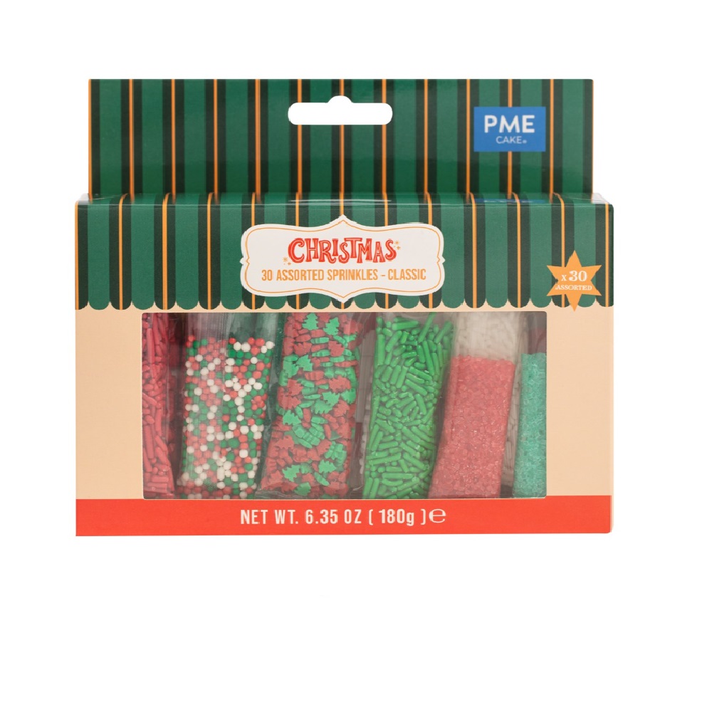 Pme - juego 30 sprinkle surtidos clasicos (180 gr.) skmgs06