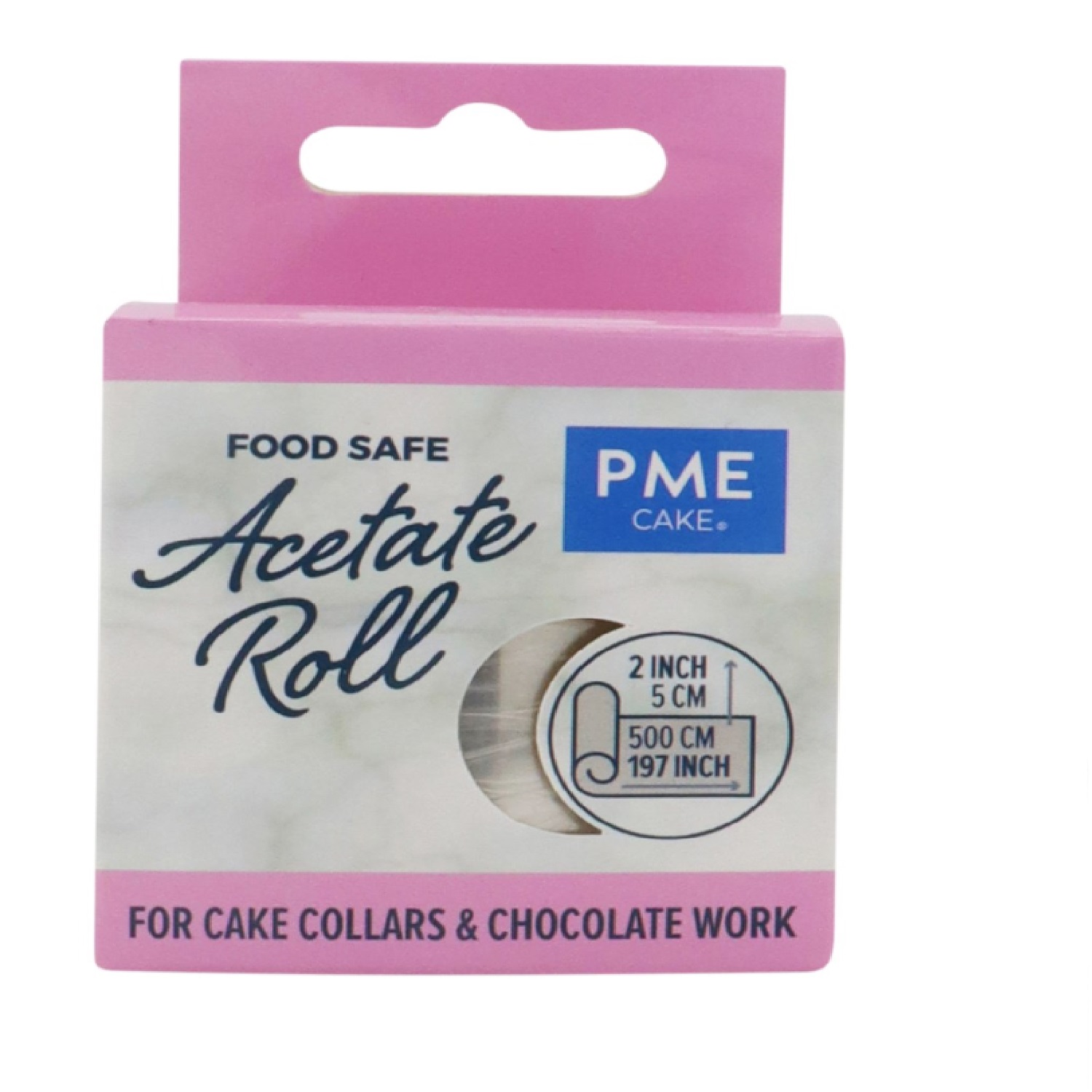 Pme - rollo de acetato 5 metros - 5 cm - at02
