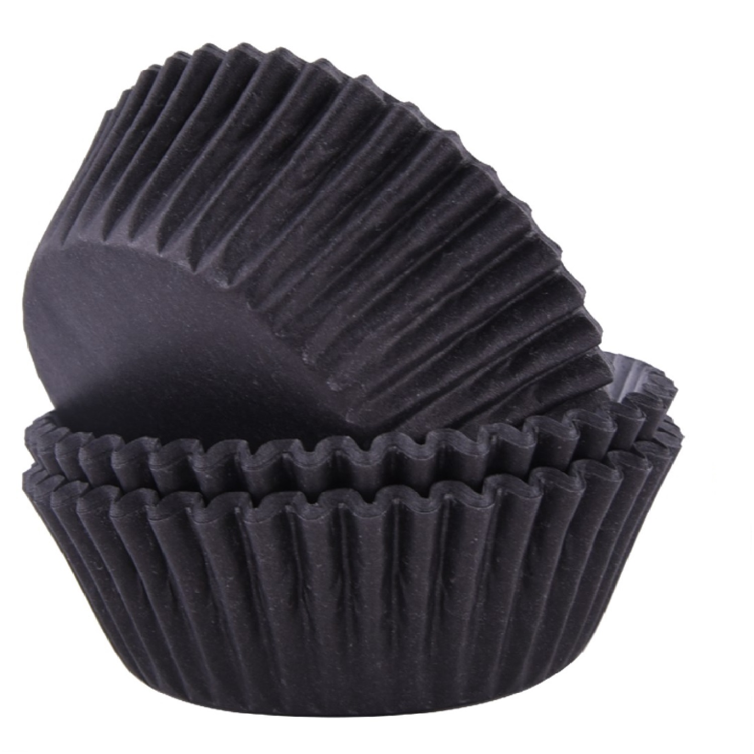 Pme- capsulas negras cupcake cases pk/60