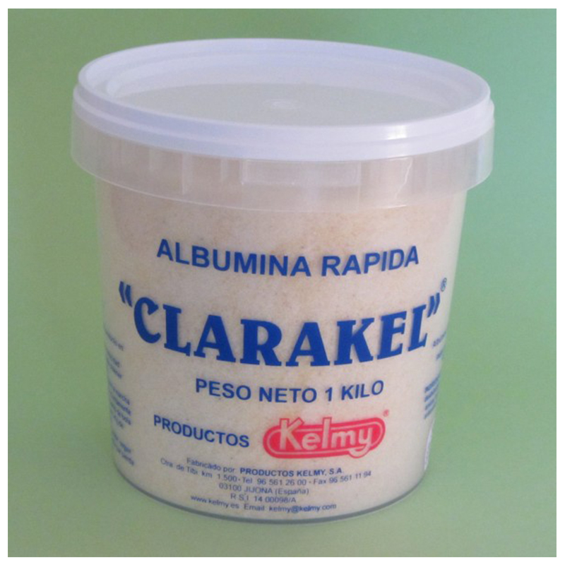 Albumina clarakel (caja 12 botes de 800 gr.)