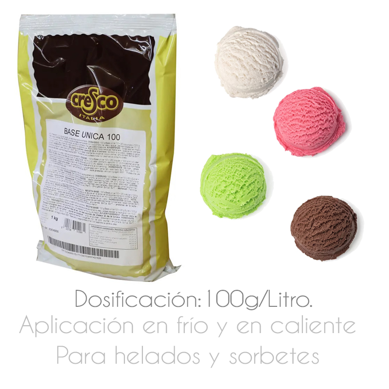 Base unica 100 cresco 3304866 (c.10 bolsa x 1 kg)