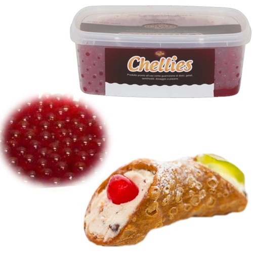 Chellies rojos 13-15mm.(caja 4 cubetasx2kg)3100206