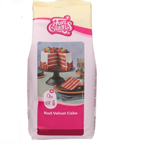 Funcakes preparado red velvet (pqte. 1 kg.).-f10565