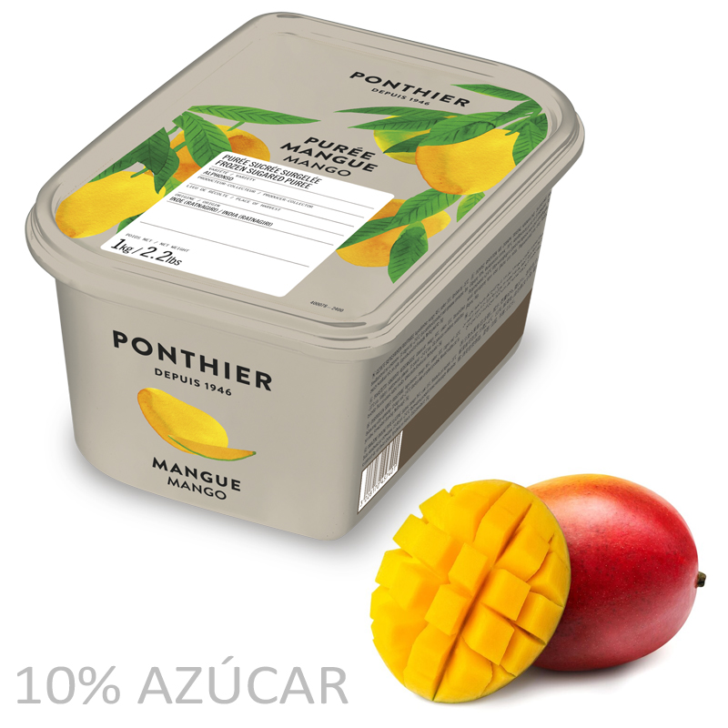 Pure mango az. 10% c.g. ponthier (c. 6 barqu. de 1 kg.)