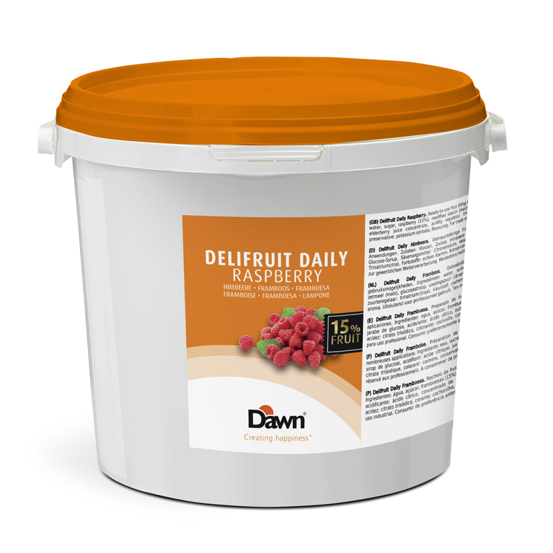 Daily frambuesa -crema frutas (cubo 6 kg.)