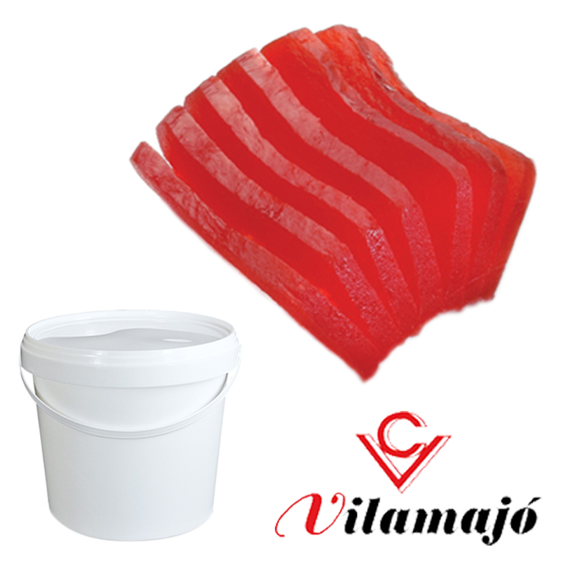 Calabazate rojo (cubo 5 kg.) precortado vilamajo