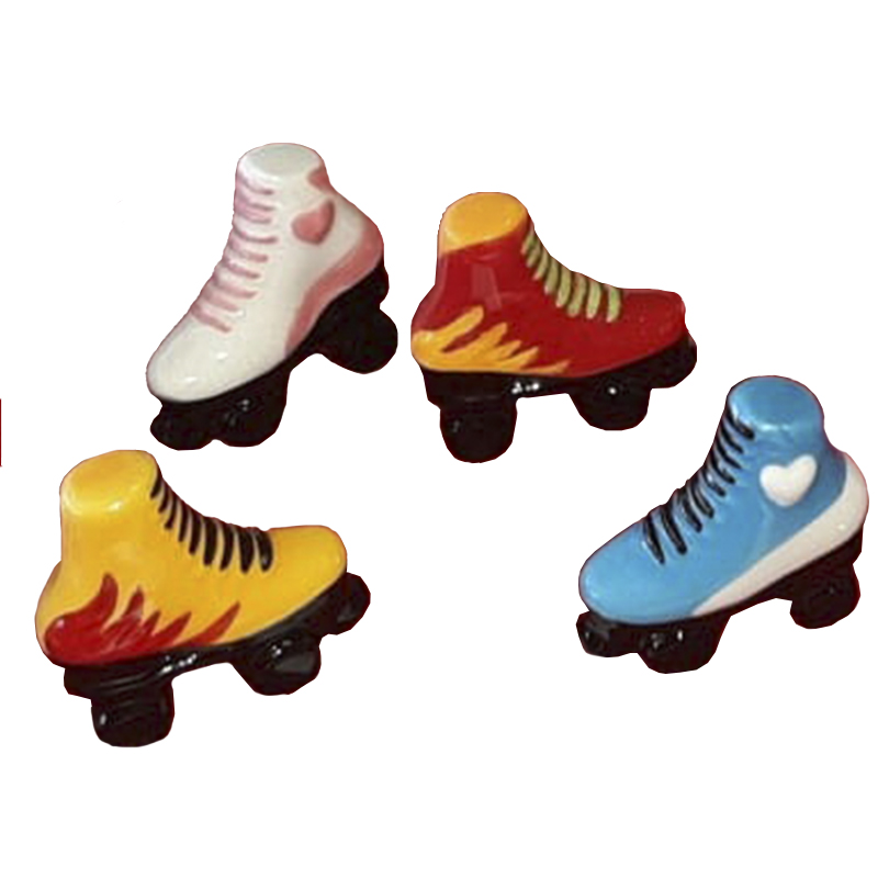 R patines porcelana roscon (c.50 und) 3,5-4 cm.
