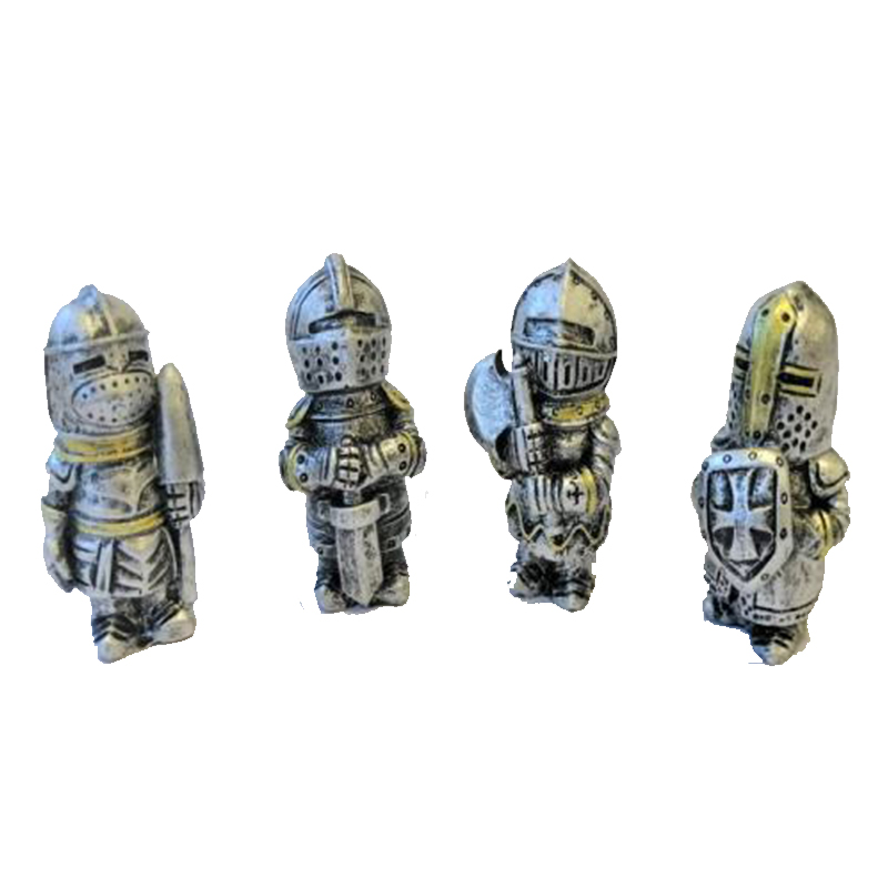 R. caballero medieval resina roscon (c.50 und) 3 cm