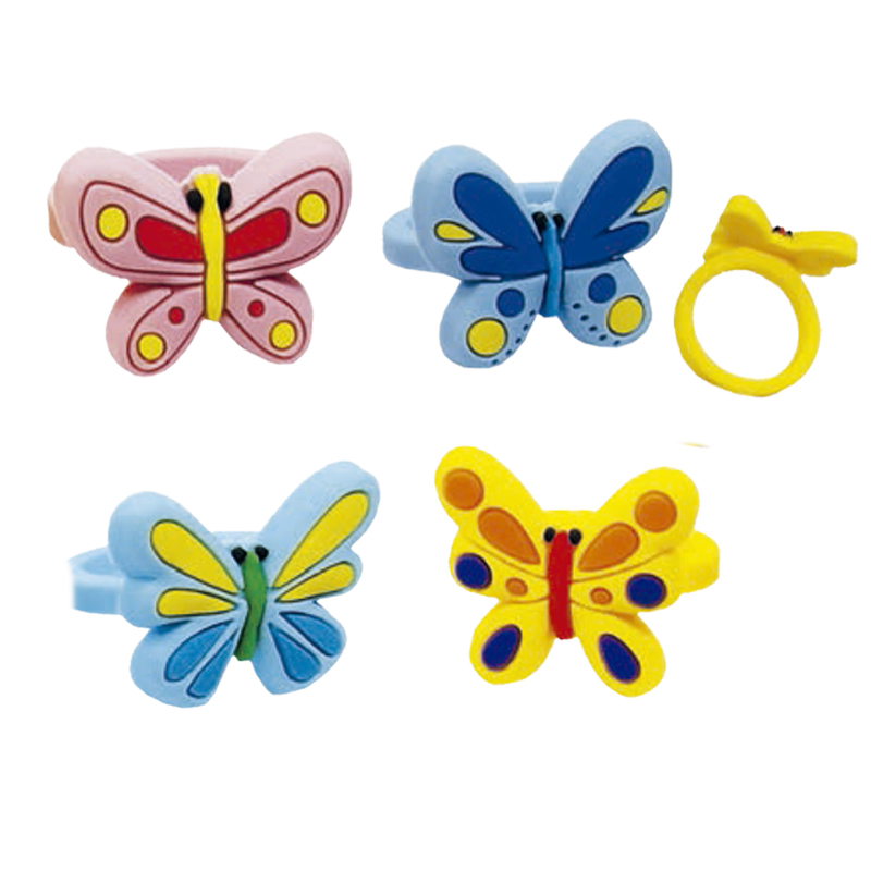 R anillo silic.mariposa roscon (c.100 und) 2.5-3 cm