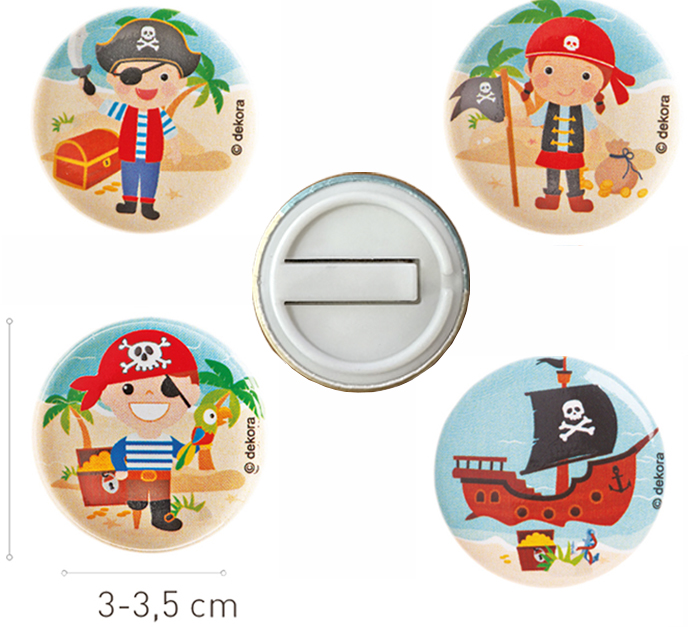 R chapita pirata roscon (c.50 und) 3-3.5 cm