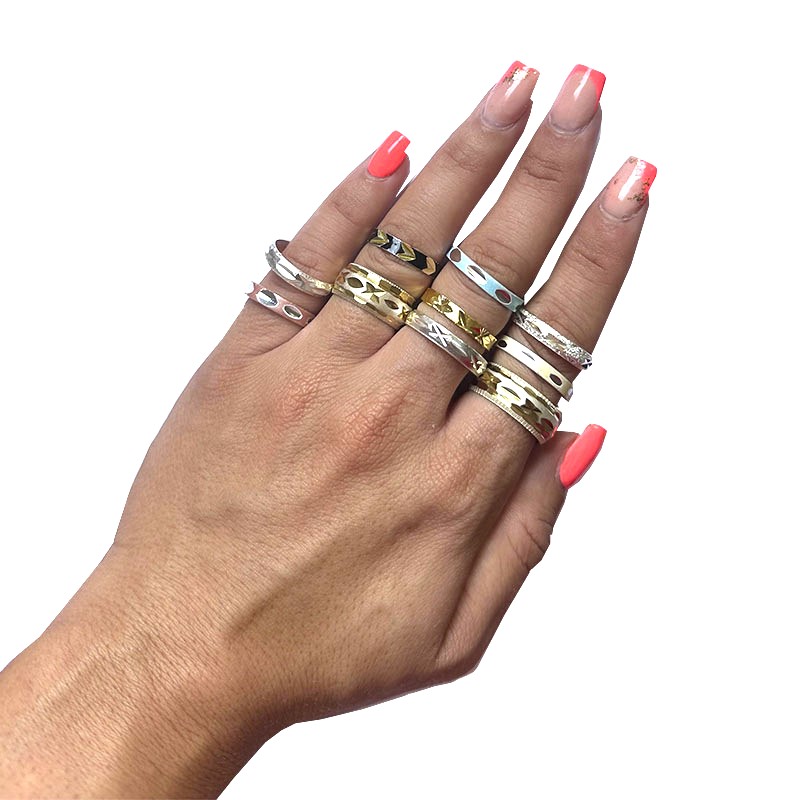 R anillo metalico surt. roscon (c.50 und) 2 cm