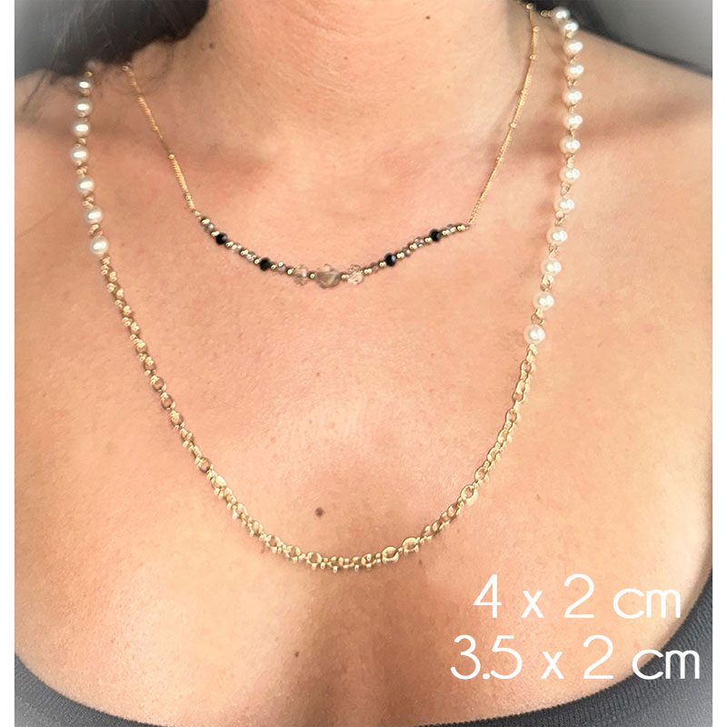 R collares surt. metal/polipropileno roscon (c.50 und) --4.5cm