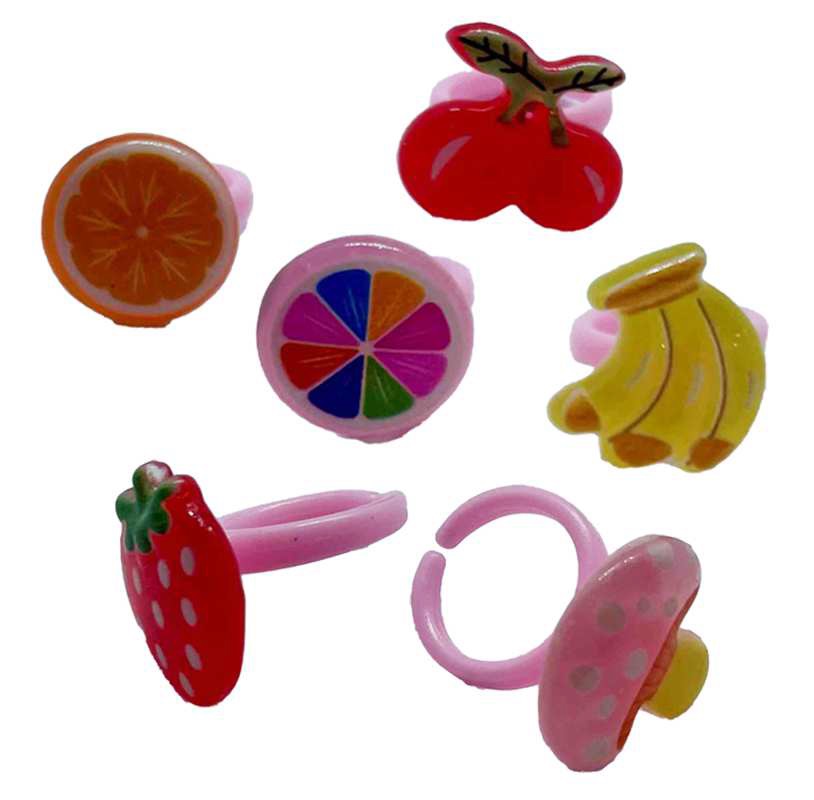 R anillos frutas roscon pvc(c. 100 und) 3 cm. s/10